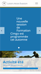 Mobile Screenshot of loisirs-assis-evasion.com